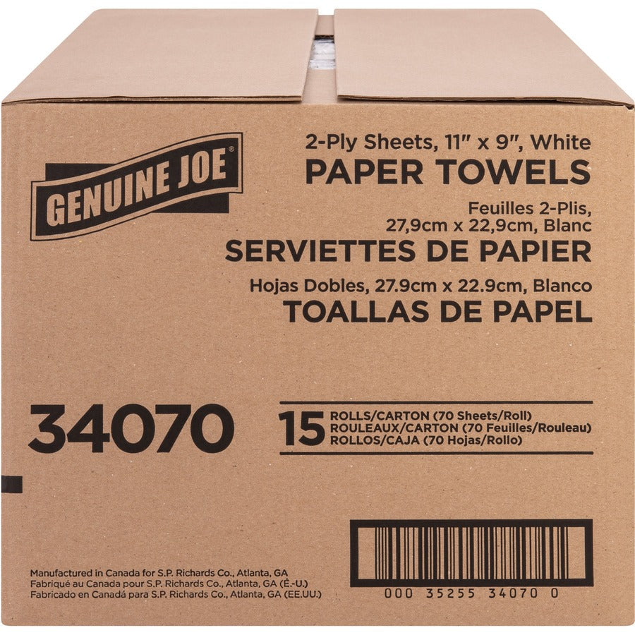 Genuine Joe Kitchen Roll Towels - Left