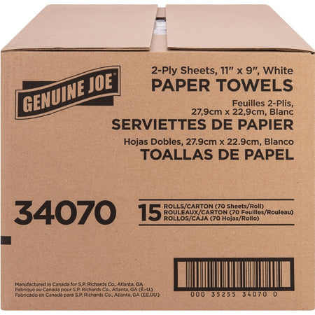 Genuine Joe Kitchen Roll Towels - Left