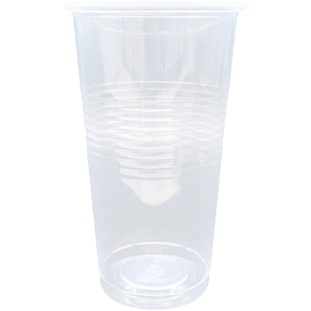Genuine Joe 20 oz Transparent Beverage Cups - fl - Clear - Plastic - Picnic Company Event - 50/Bag - 12 / Carton