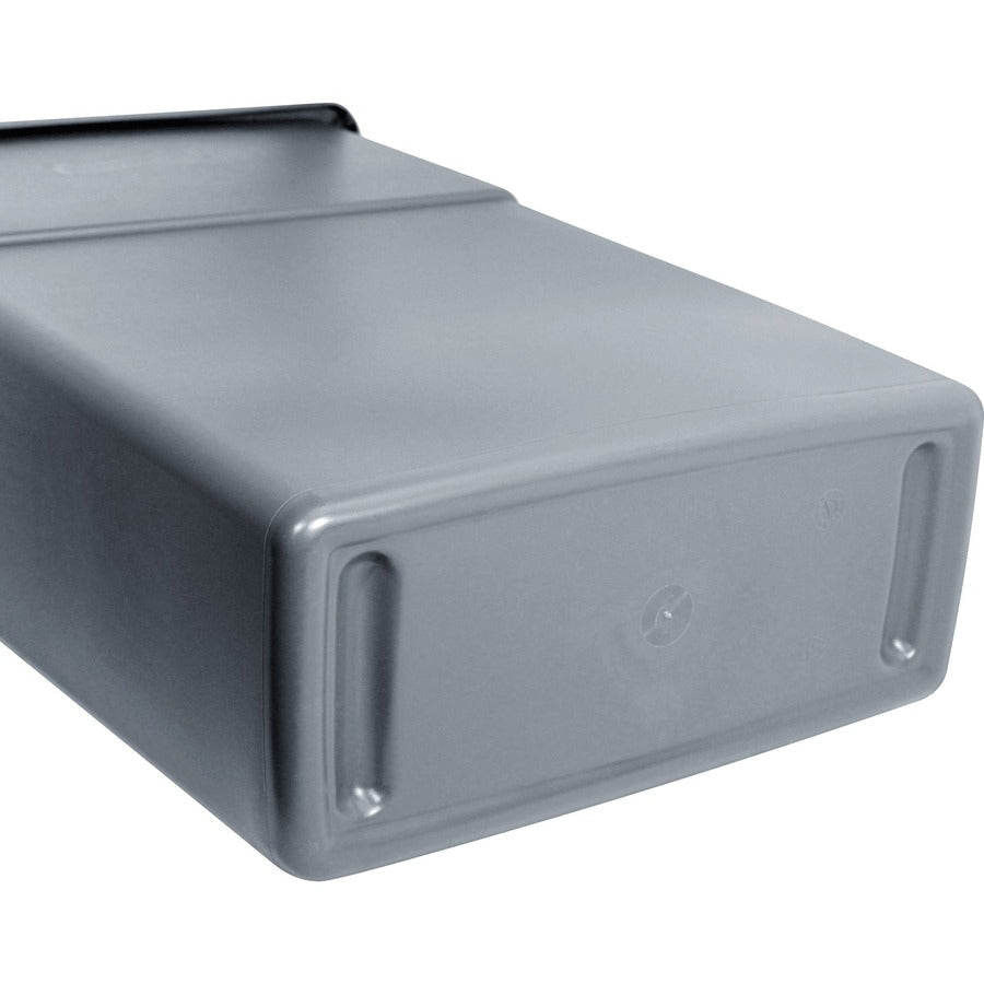 Genuine Joe 23-gallon Space-Saving Waste Container - Bottom