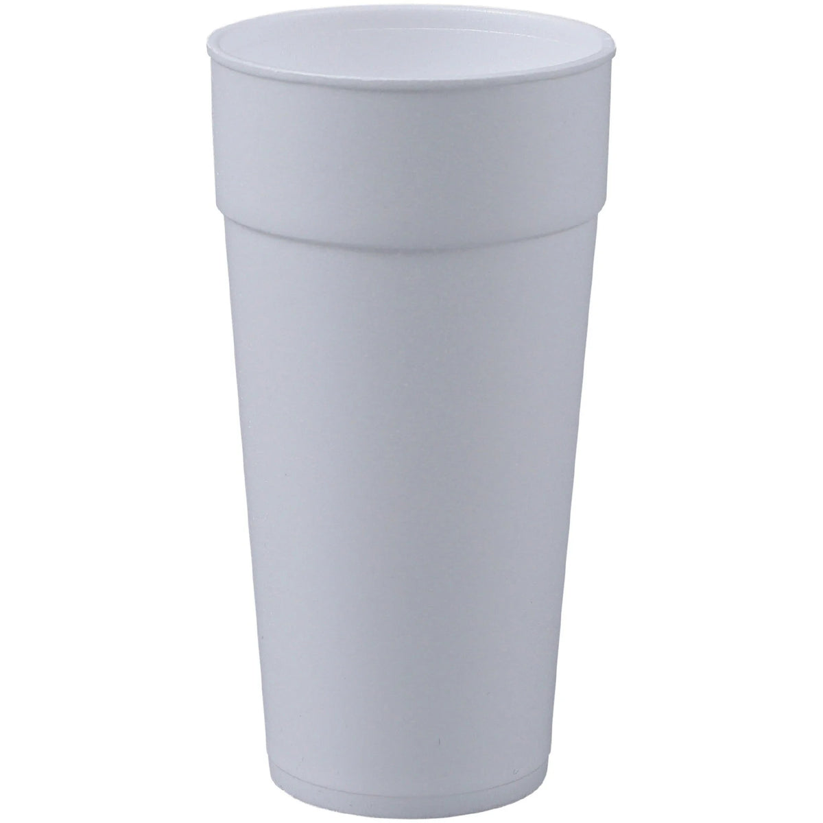 Genuine Joe 24 oz Foam Cups: White Styrofoam for Hot & Cold Drinks - Cups