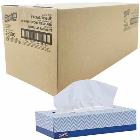 Genuine Joe 26100 Facial Tissue - 2000