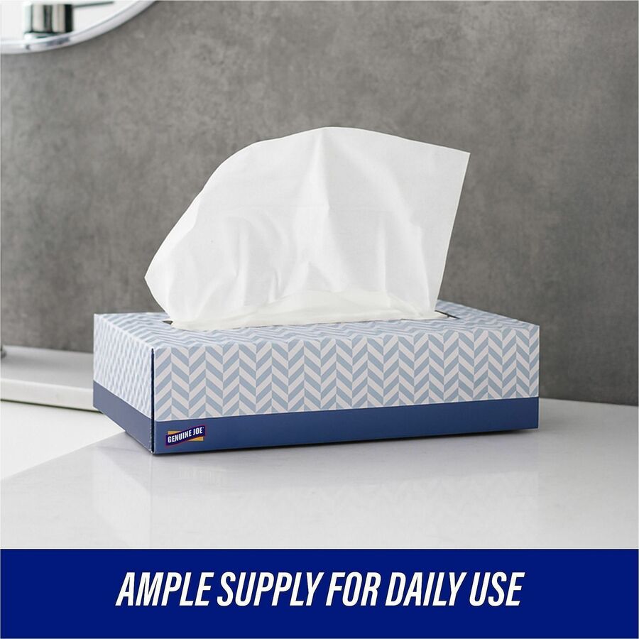 Genuine Joe 26100 Facial Tissue - Alternate-Image3