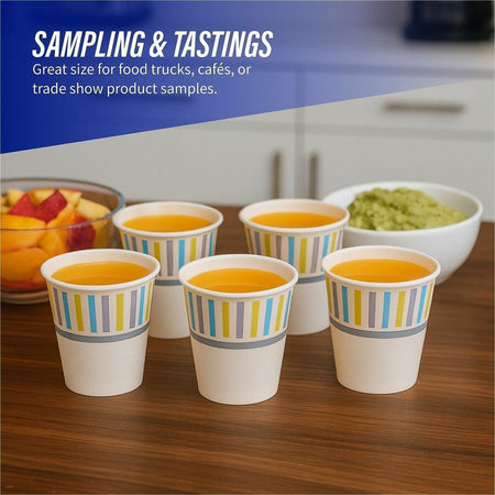 Genuine Joe 3 oz Cold Cups - fl - Paper - Drink Beverage - 50 / Pack