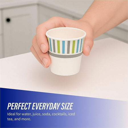 Genuine Joe 3 oz Cold Cups - fl - Paper - Drink Beverage - 50 / Pack