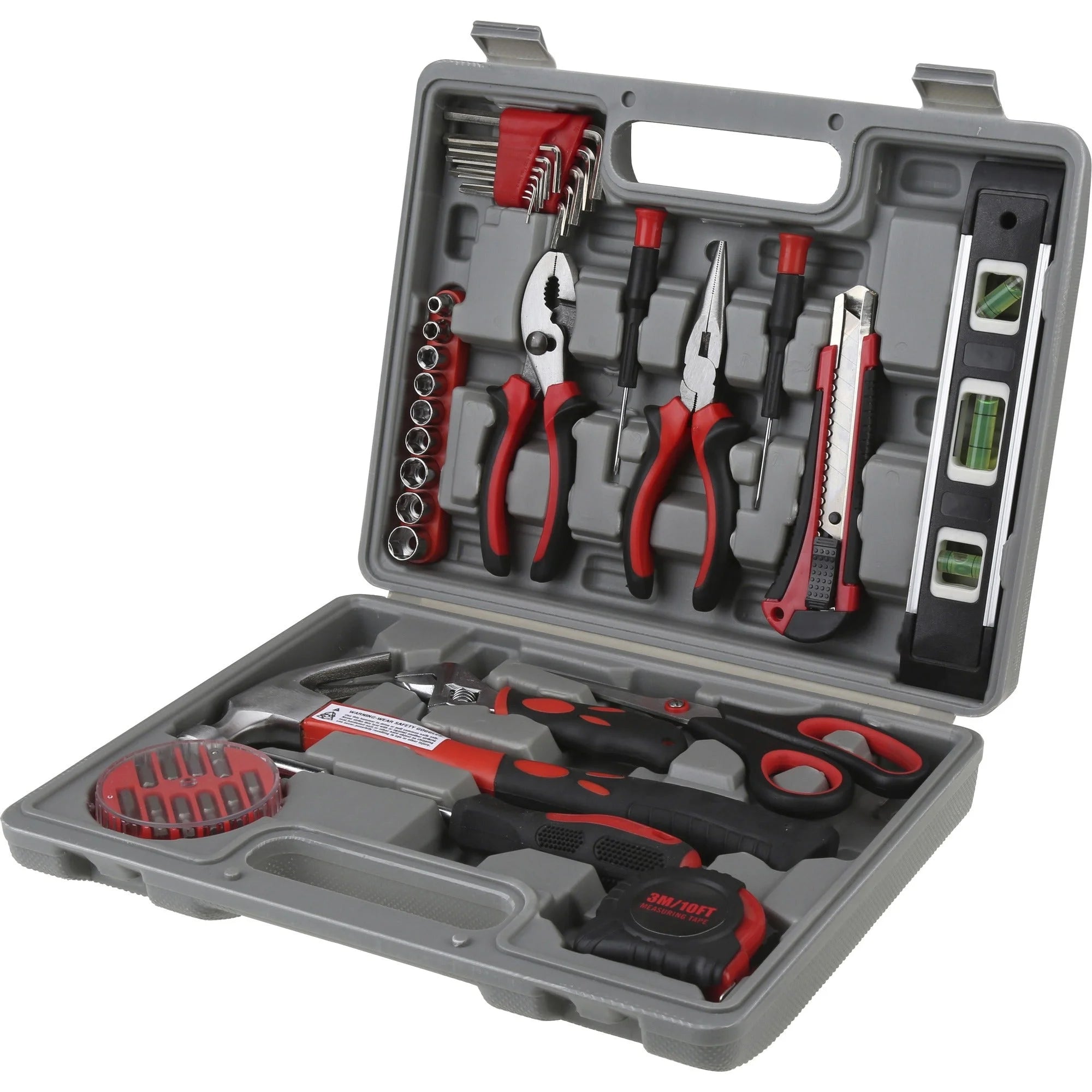 Genuine Joe 42 Piece Tool Kit: Essential Gray Case - Kits