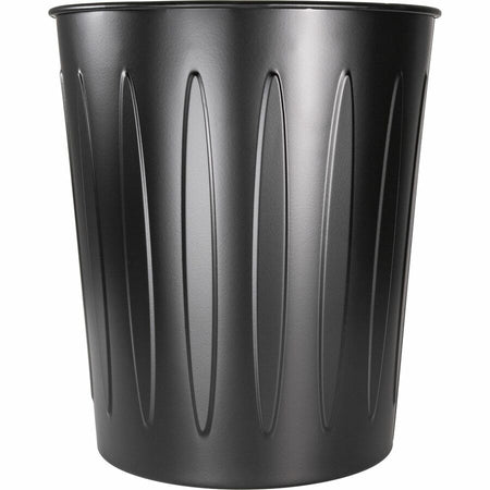 Genuine Joe 6-gallon Fire-safe Trash Can - Front