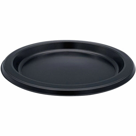 Genuine Joe 7’’ Disposable Plastic Plates - Versatile Black - 125/Pack
