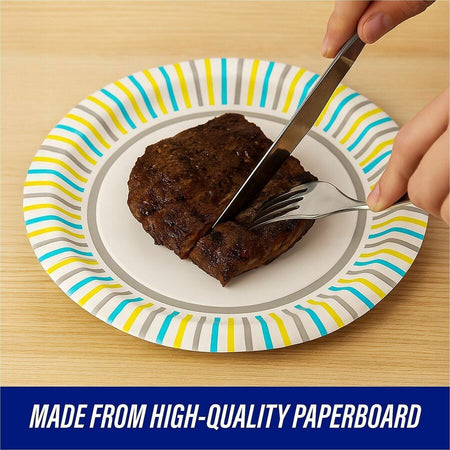 Genuine Joe 7" Printed Paper Plates - Alternate-Image4