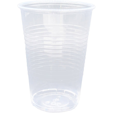 Genuine Joe 9 oz Transparent Beverage Cups - fl - Clear - Plastic - Cold Drink - 200/Pack - 12 / Carton