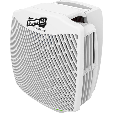 Genuine Joe Air Freshener Dispenser System - 30 Day Refill Life - 6000 ft² Coverage - 6 / Carton - White - Dispensers