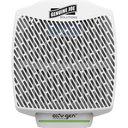 Genuine Joe Air Freshener Dispenser System - 30 Day Refill Life - 6000 ft² Coverage - 6 / Carton - White - Dispensers