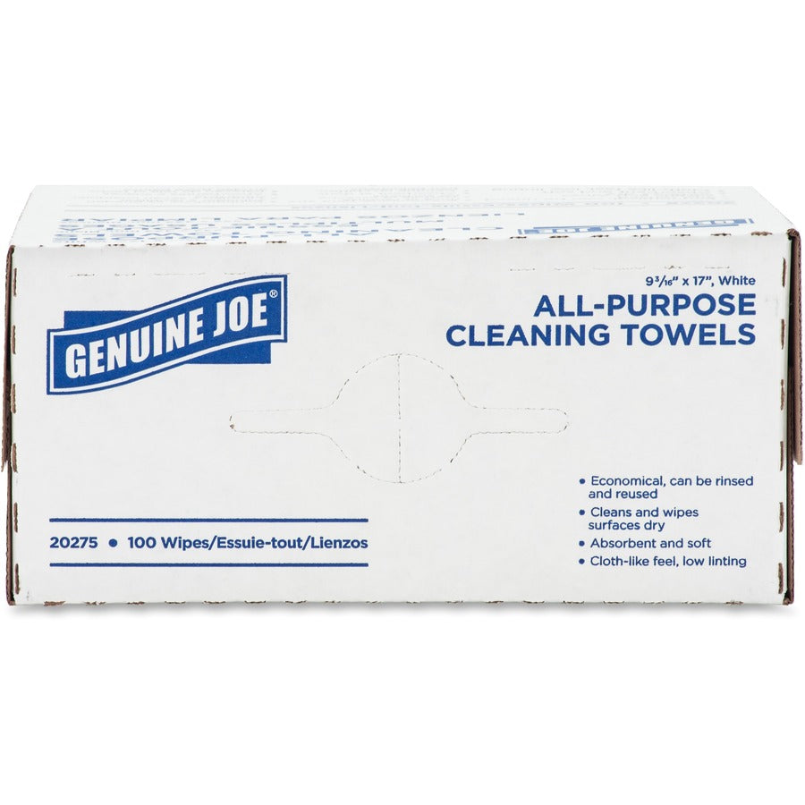 Genuine Joe All-Purpose Cleaning Towels - Top