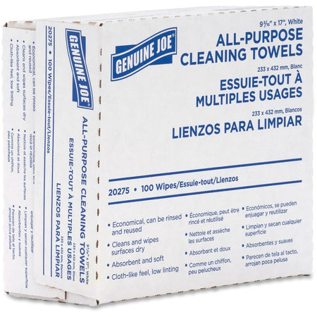 Genuine Joe All-Purpose Cleaning Towels - Right