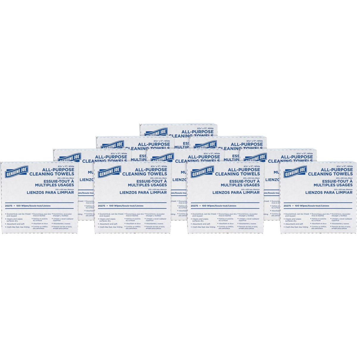 Genuine Joe All-Purpose Cleaning Towels - 2000