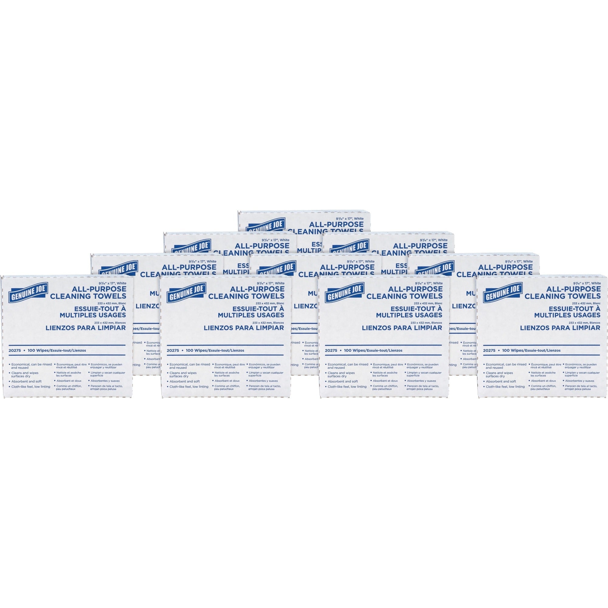 Genuine Joe All-Purpose Cleaning Towels - 2000