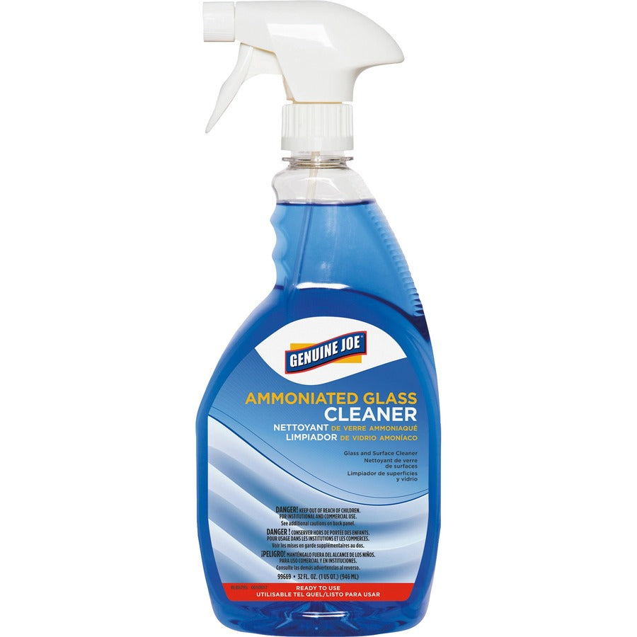 Genuine Joe Ammoniated Glass Cleaner - Left