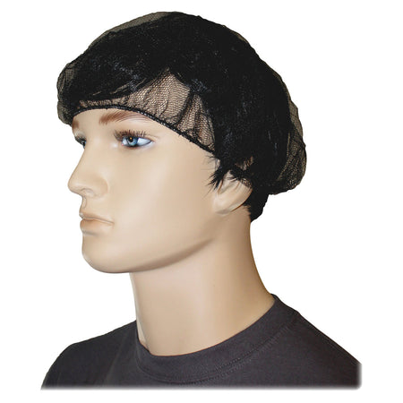 Genuine Joe Black Nylon Hair Net - Alternate-Image1