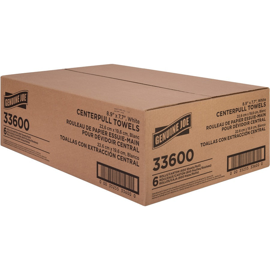Genuine Joe Centerpull Towel Rolls - Right