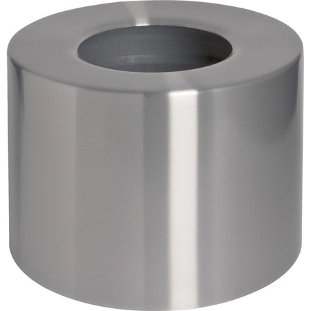 Genuine Joe Classic Cylinder 2-Piece Waste Receptacle - Top