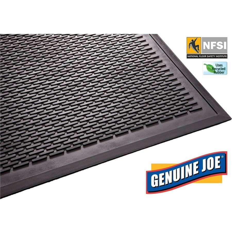 Genuine Joe Clean Step Scraper Floor Mats - Alternate-Image2
