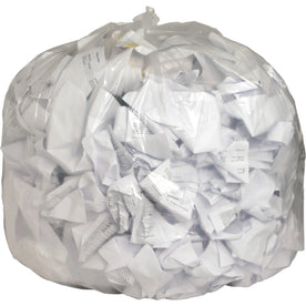 Genuine Joe Clear Trash Can Liners - 56 gal Capacity - Multipurpose - Recycled - Bags &