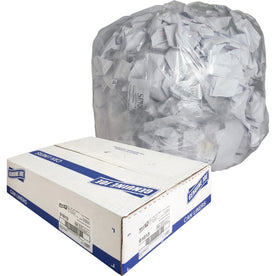 Genuine Joe Clear Trash Can Liners - Medium Size 33 gal Capacity - Bags &