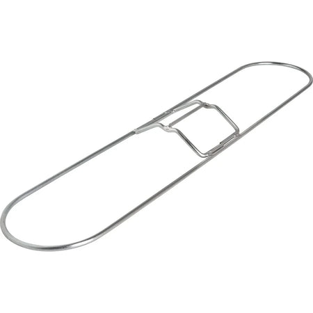 Genuine Joe Clip-On 24’’ Dust Mop Frame - 360° Swivel Rust Resistant Chrome Plated Reinforced - Stainless Steel - 1