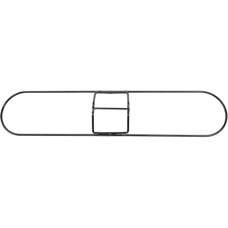 Genuine Joe Clip-On 24’’ Dust Mop Frame - 360° Swivel Rust Resistant Chrome Plated Reinforced - Stainless Steel - 1