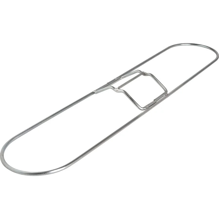 Genuine Joe Clip-On 36’’ Dust Mop Frame - 360° Swivel Rust Resistant Chrome Plated Reinforced - Steel - 1 Each - Frames