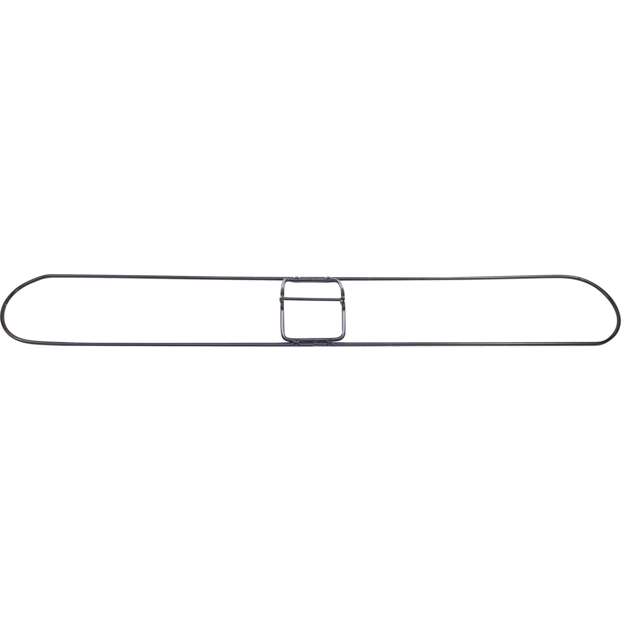 Genuine Joe Clip-On 36’’ Dust Mop Frame - 360° Swivel Rust Resistant Chrome Plated Reinforced - Steel - 1 Each - Frames
