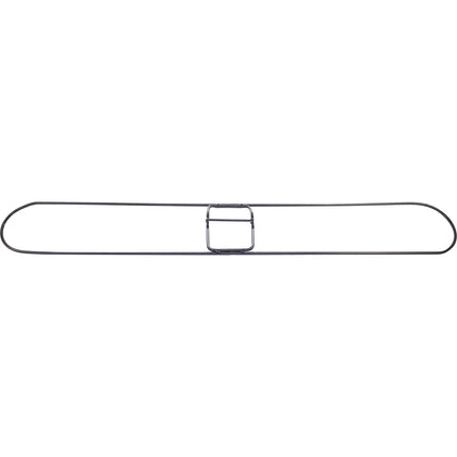 Genuine Joe Clip-On 36’’ Dust Mop Frame - 360° Swivel Rust Resistant Chrome Plated Reinforced - Steel - 1 Each - Frames