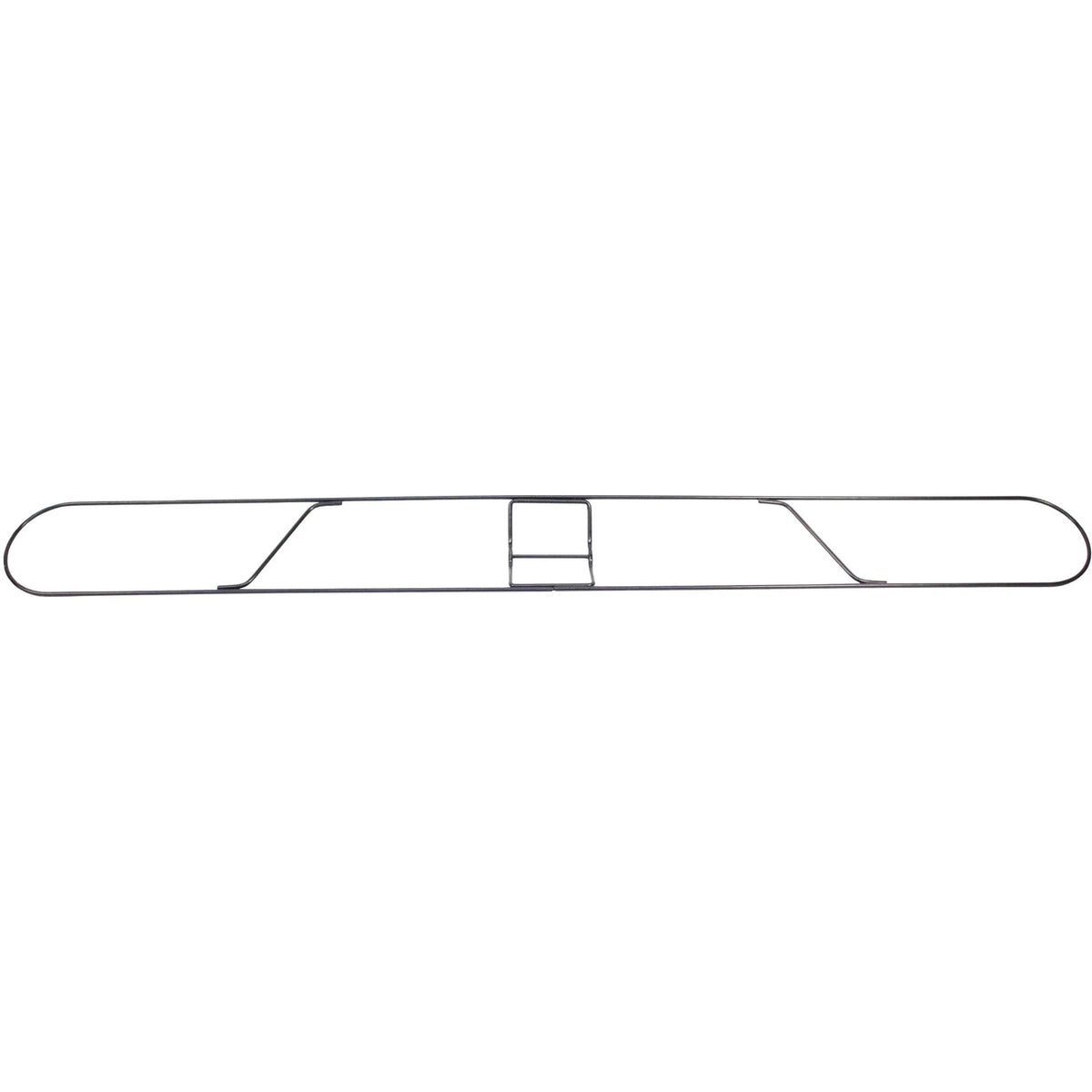 Genuine Joe Clip-on Long Dust Mop Frame - Rust Resistant Clip Galvanized - Metallic - 1 Each - Frames