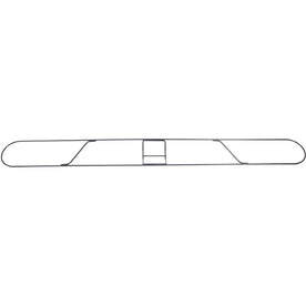 Genuine Joe Clip-on 48’’ Long Dust Mop Frame - Rust Resistant Clip Galvanized - Metallic - 1 Each - Frames