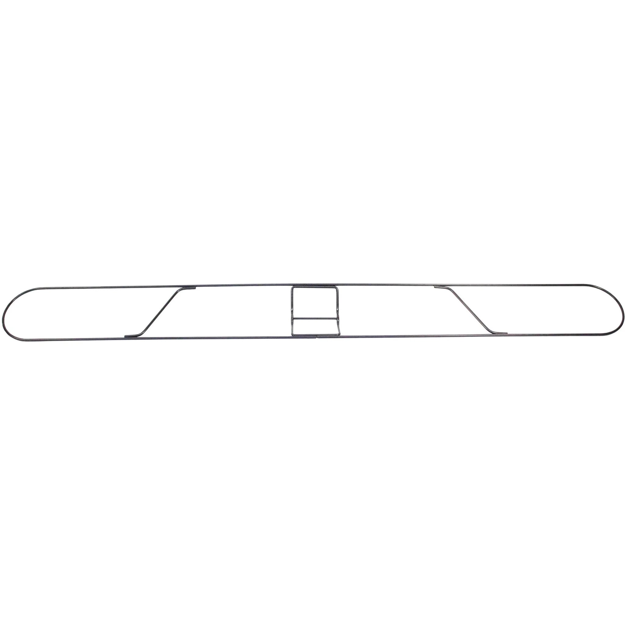 Genuine Joe Clip-on Long Dust Mop Frame - Rust Resistant Clip Galvanized - Metallic - 1 Each - Frames
