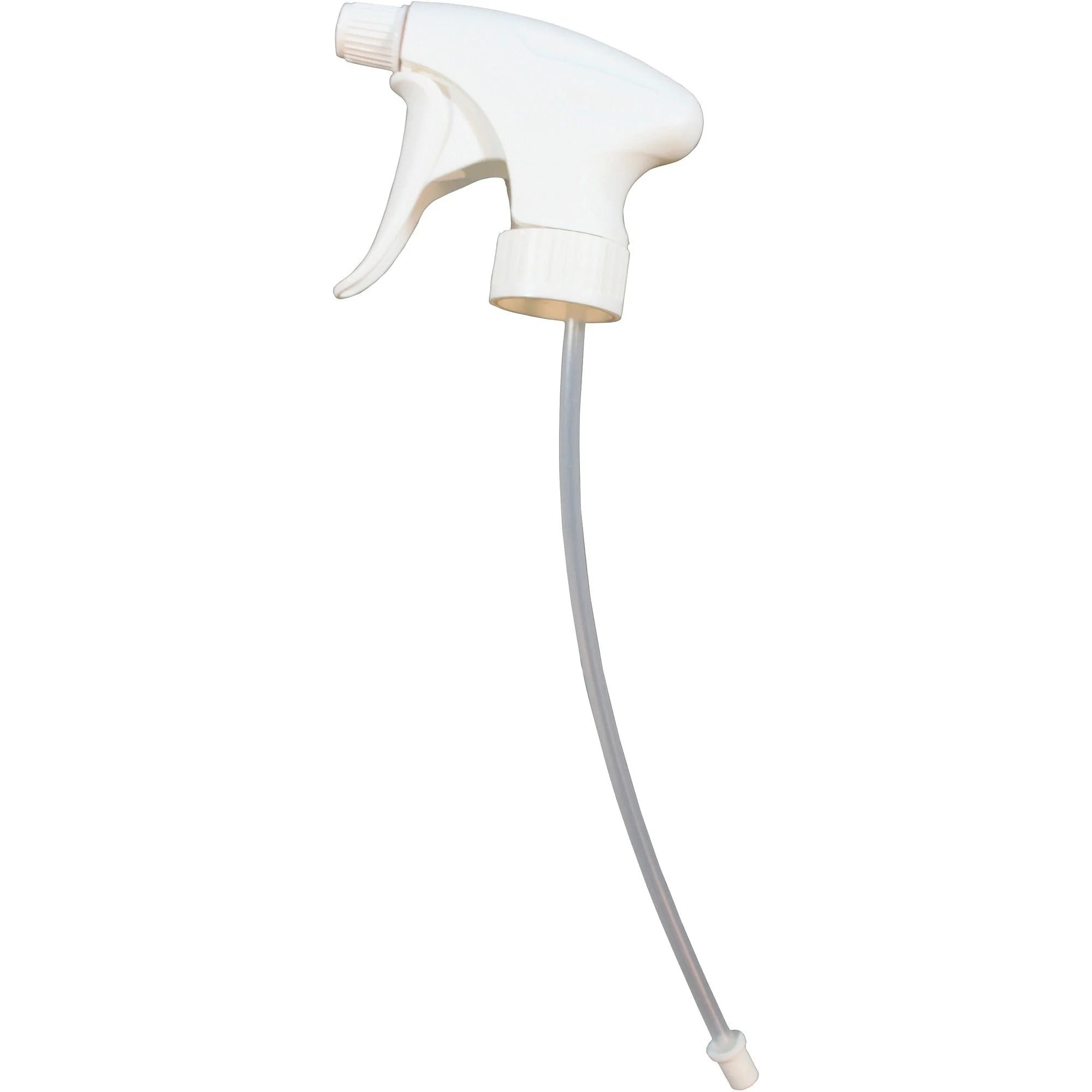 Genuine Joe Contour Trigger Sprayer - White - 24/Carton - Dispensing & Accessories