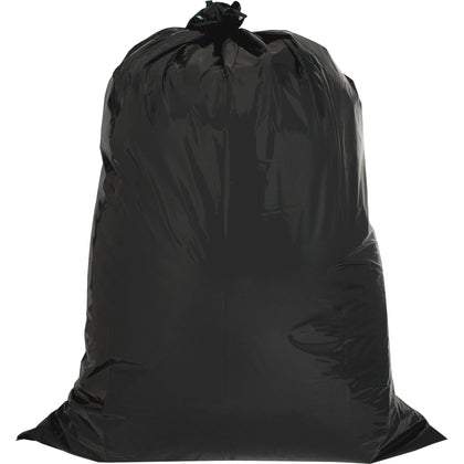 Genuine Joe Contractor Bags: Large 42 gal Capacity 48’’x33’’ 2.50 mil Thickness - Trash Bags & Liners