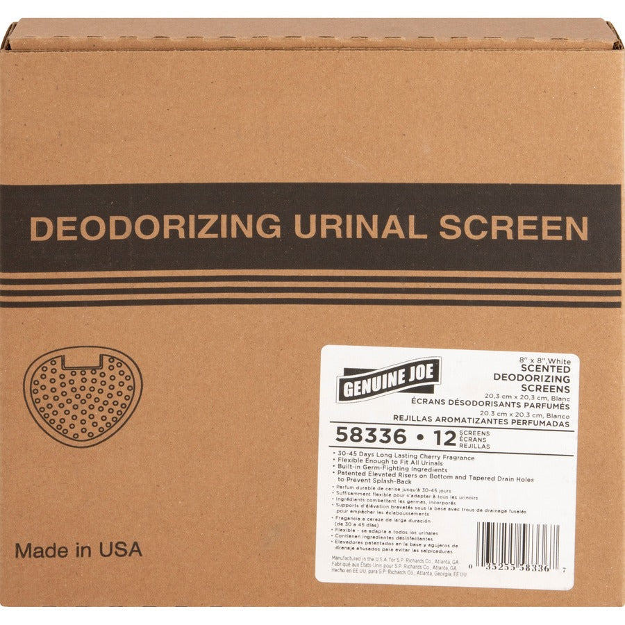 Genuine Joe Deluxe Urinal Screen - Front