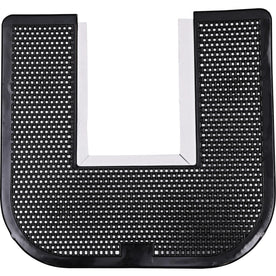 Genuine Joe Deodorizing Commode Mat - Restroom Freshness - Black - Mats