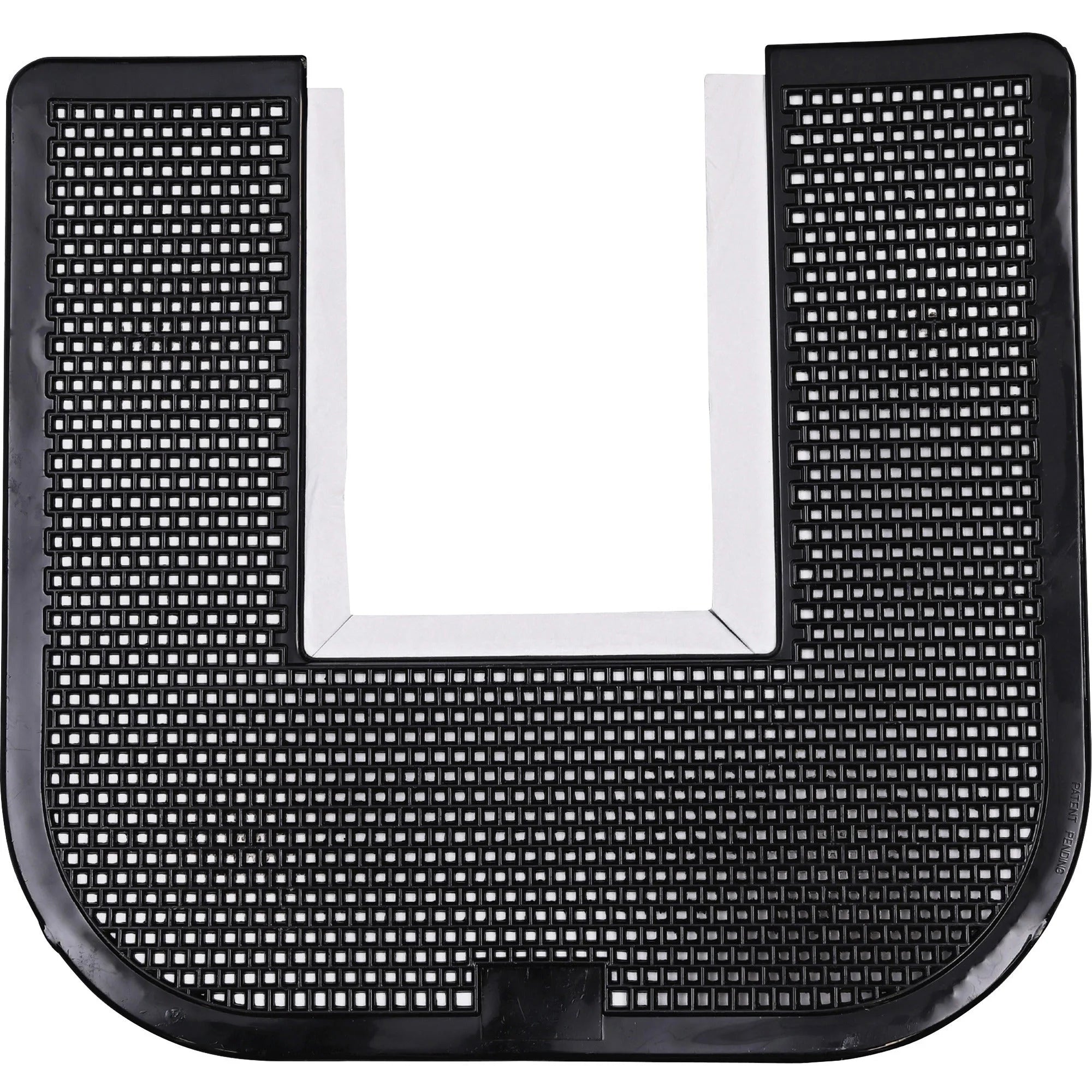 Genuine Joe Deodorizing Commode Mat - Restroom Freshness - Black - Mats