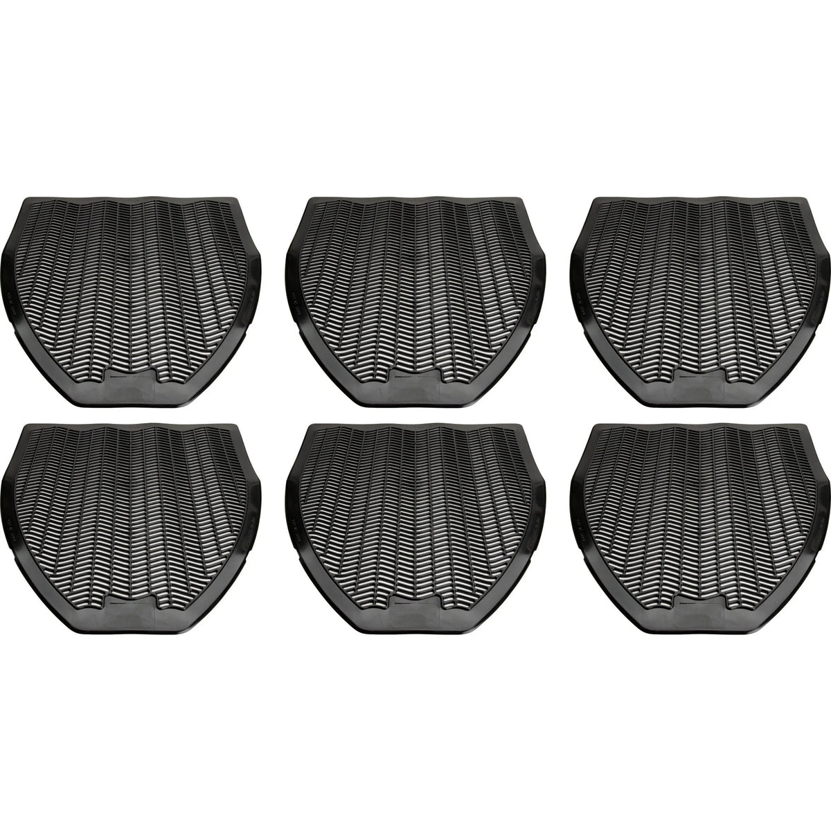 Genuine Joe Deodorizing Urinal Z-Mat: Lasts up to 6 Weeks - 6/Carton - Screens / Mats