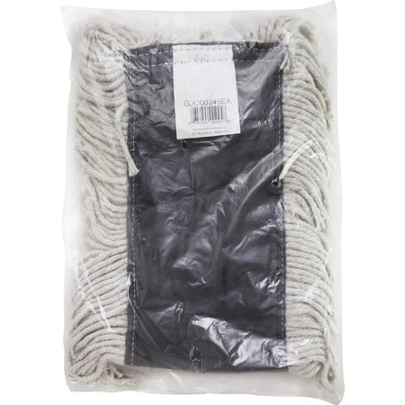 Genuine Joe Disposable Dust Mop Refill - 5’’ Width x 24’’ Length - Synthetic - 1Each - Mops & Refills