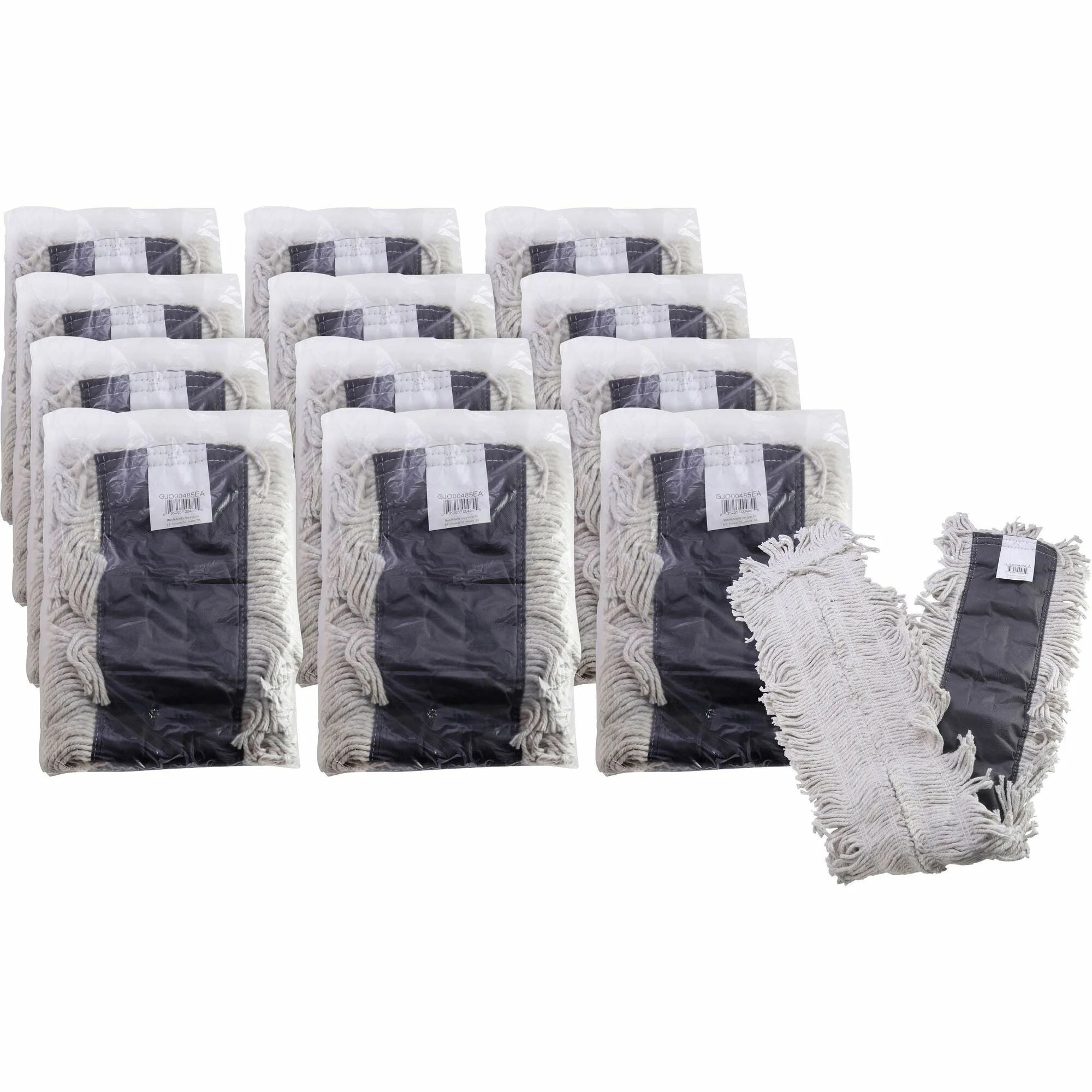 Genuine Joe Disposable Dust Mop Refill: 5x48 - Absorbent Durable - 12/Carton - Mops & Refills
