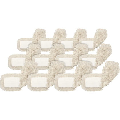 Genuine Joe Dust Mop Refill: 5’’x36’’ Cotton - 12/Carton - Mops & Refills