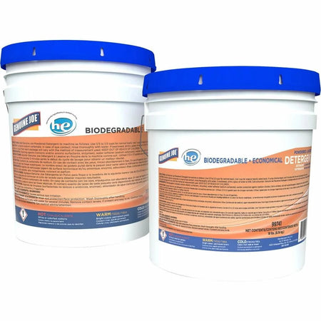 Genuine Joe Economical Powdered Laundry Detergent 18 lb (288 oz) Dye-Free Residue-Free Deodorizing & Environmentally