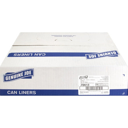 Genuine Joe Economy High-Density Can Liners - Front