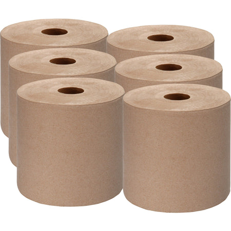 Genuine Joe Embossed Hardwound Roll Towels - 2000