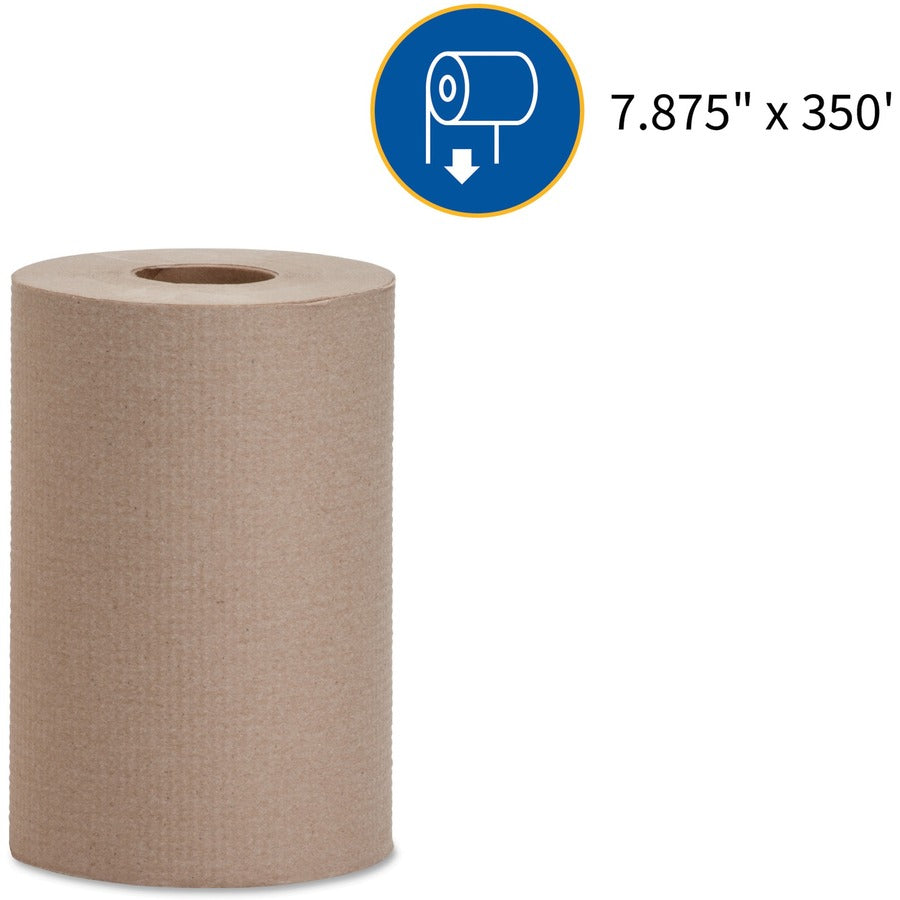 Genuine Joe Embossed Hardwound Roll Towels - Alternate-Image2
