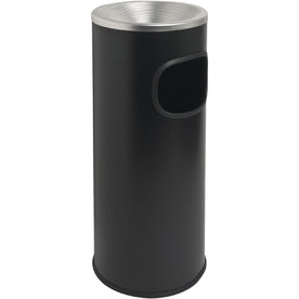 Genuine Joe Fire-Safe 3-Gallon Ashtray Receptacle: Aluminum & Stainless Steel - Smoking Receptacles