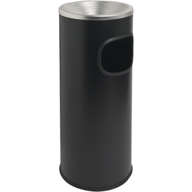 Genuine Joe Fire-Safe 3-Gallon Ashtray Receptacle: Aluminum & Stainless Steel - Smoking Receptacles